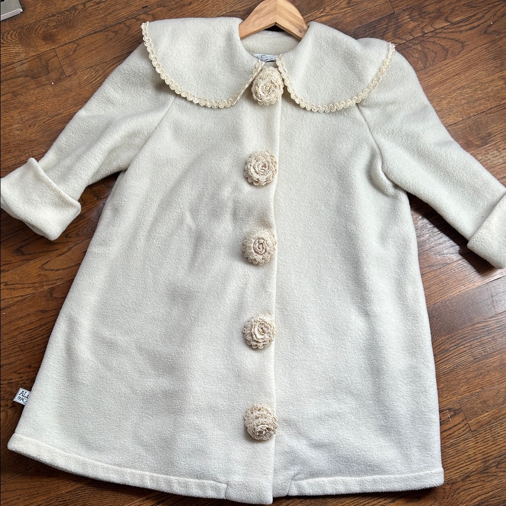Vintage Fleece Swing Coat